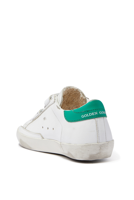 Kids Old School Sneakers with Suede Star